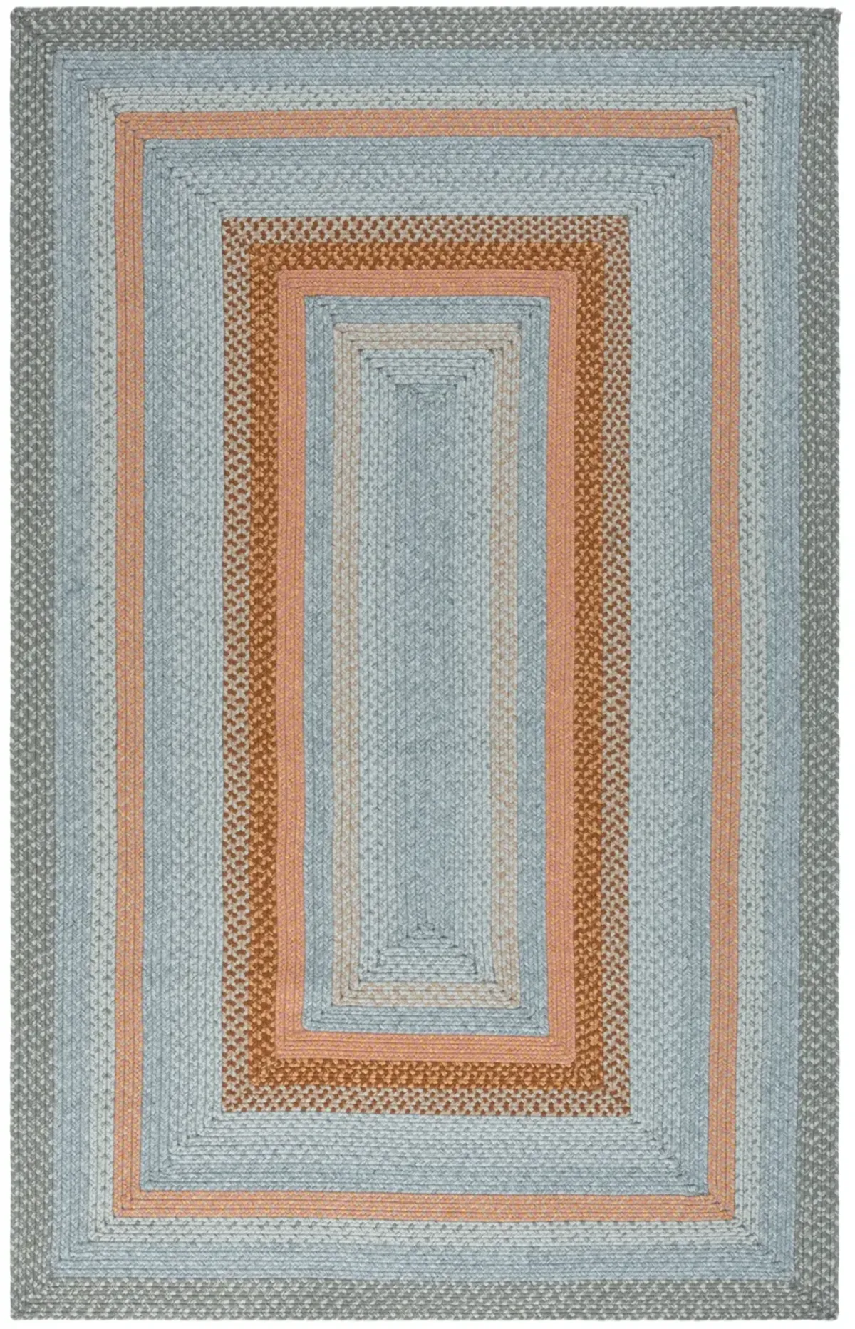 BRAIDED Hand Woven 3' x 5' area rug