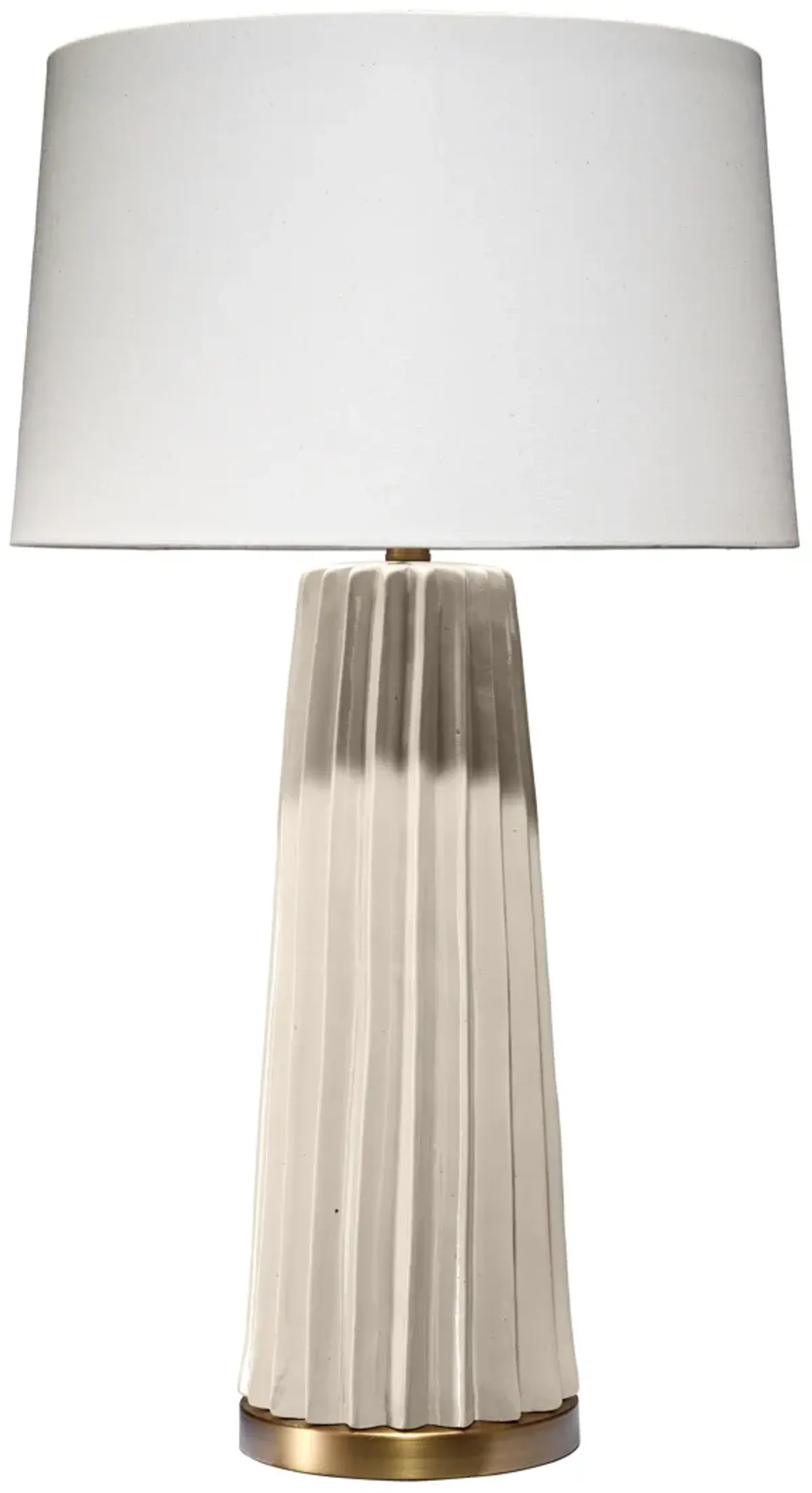 Pleated Ceramic Table Lamp