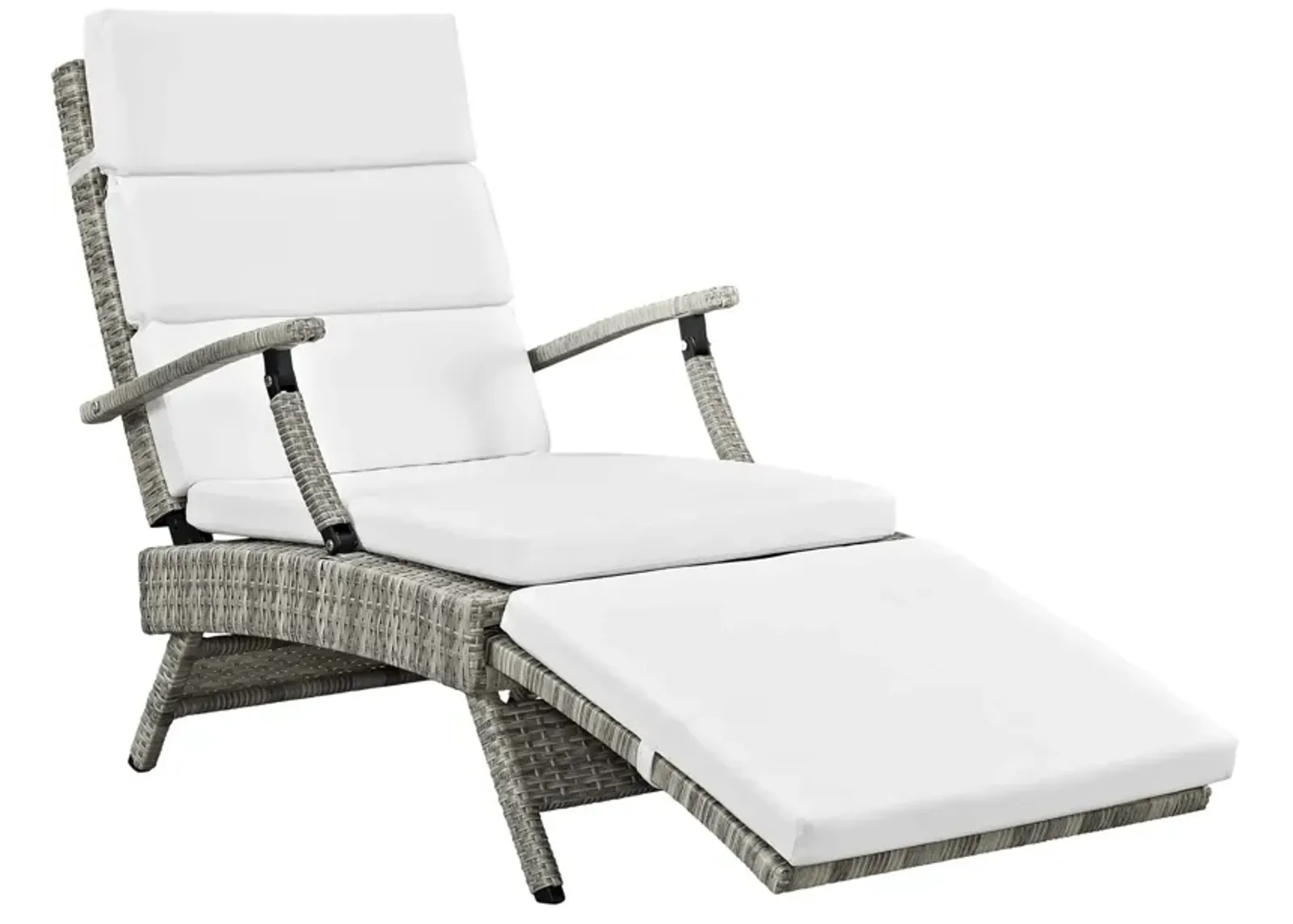 Envisage Chaise Outdoor Patio Wicker Rattan Lounge Chair