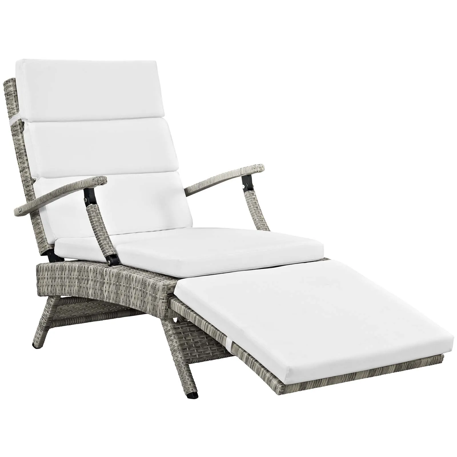 Envisage Chaise Outdoor Patio Wicker Rattan Lounge Chair