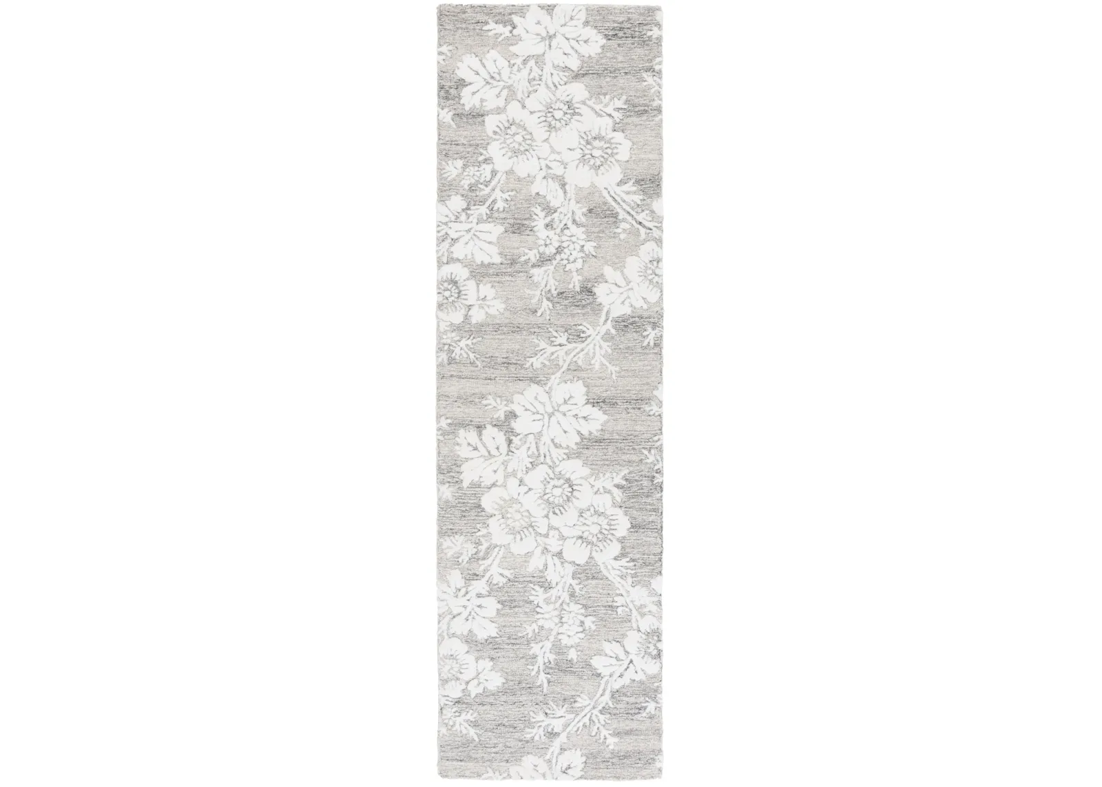 GLAMOUR 625 GREY  2'-3' x 8' Runner Rug