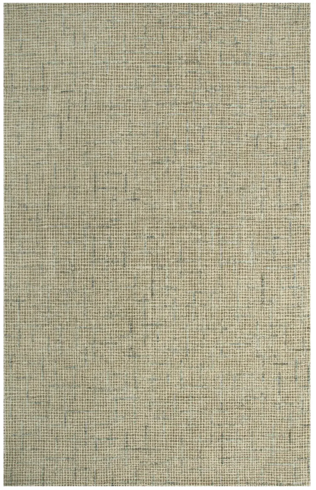 Ironwood Beige Checked/Solid Wool 5' x 7'6" Rectangle Rug