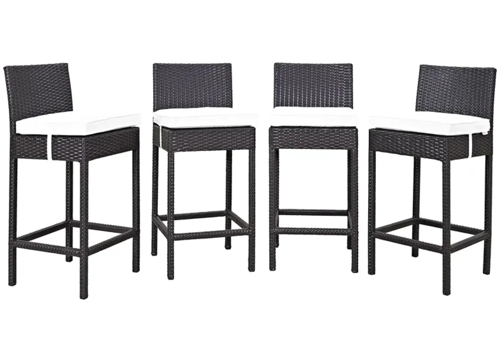 Convene 4 Piece Outdoor Patio Pub Set