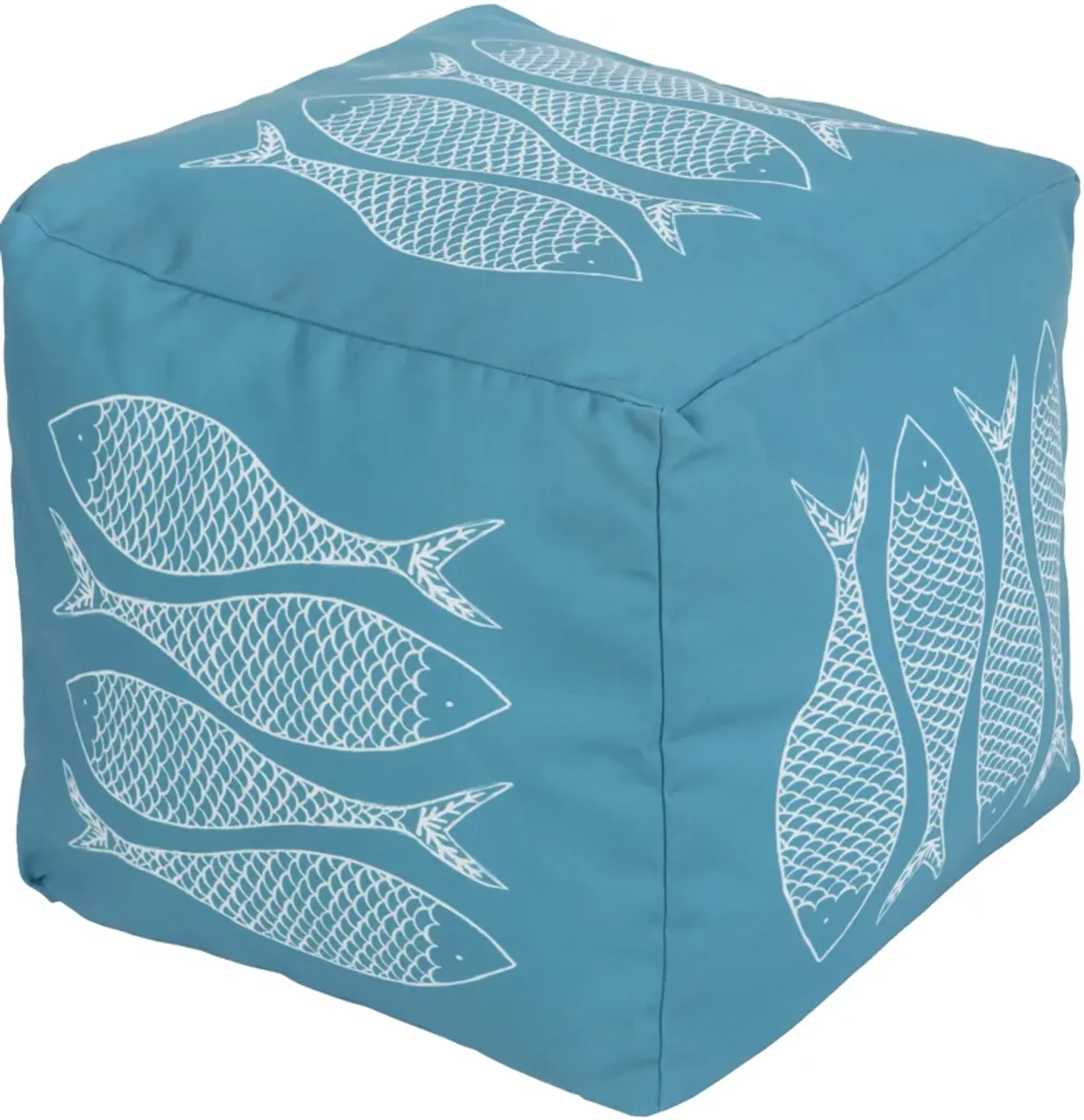 Rain POUF-275 18"H x 18"W x 18"D Pouf