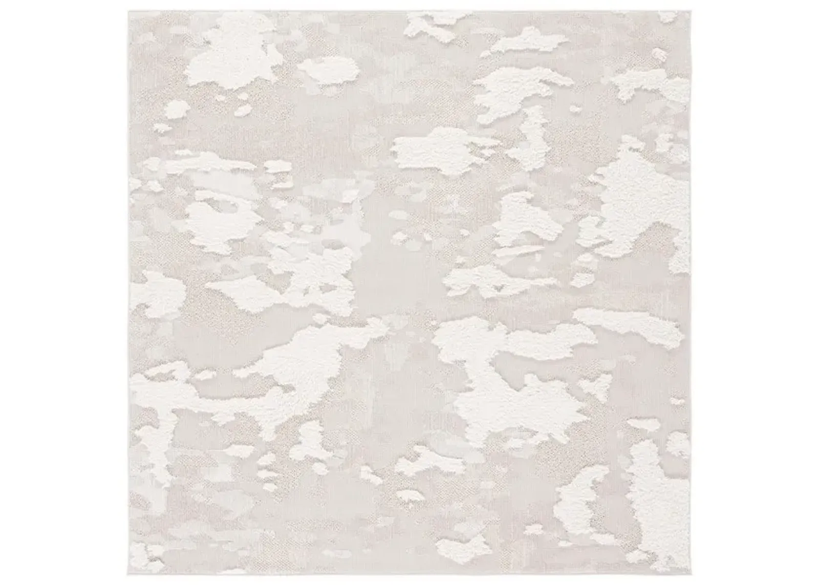 TRENDS 100 Beige 6'-7' X 6'-7' Square Square Rug