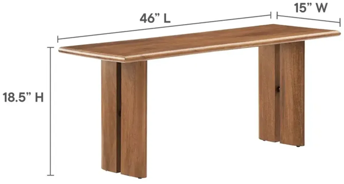 Amistad 46" Wood Bench