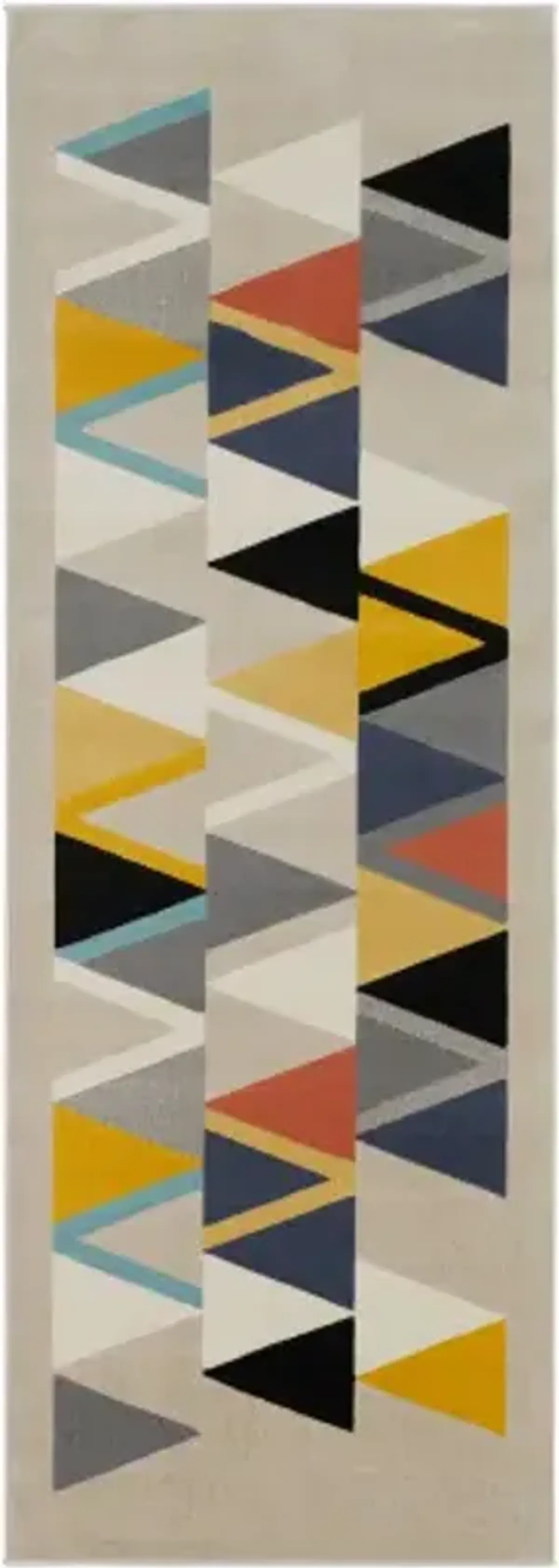 City 2'7" x 7'3" Rug