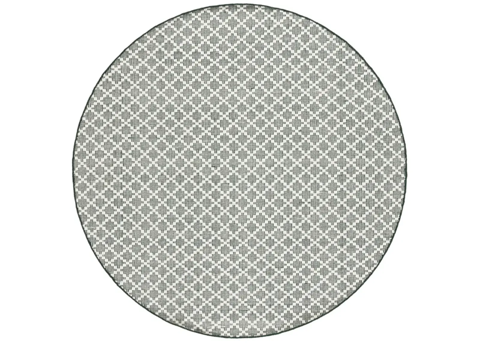 VERMONT 908 GREEN  6' x 6' Round Round Rug