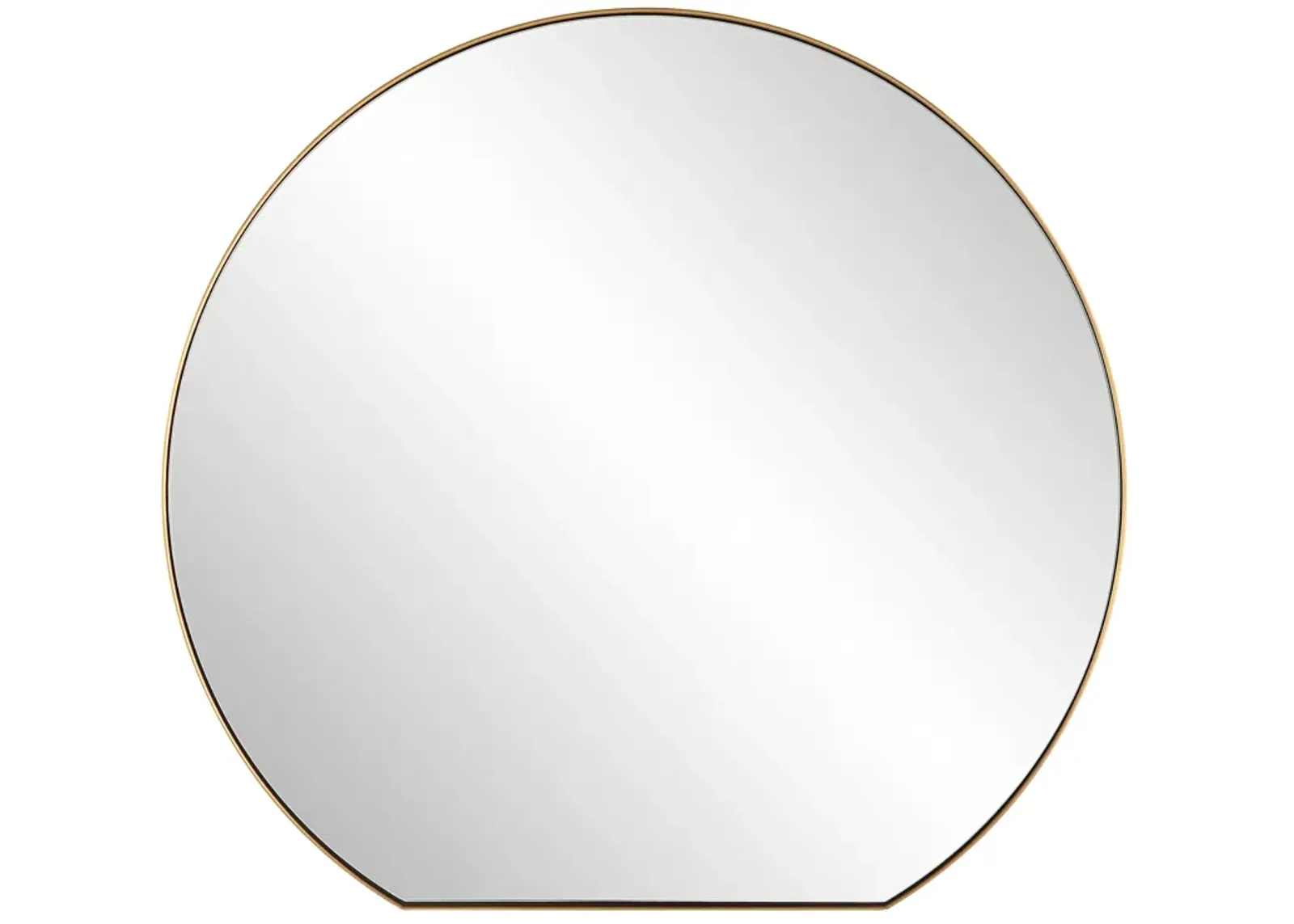 Cabell Small Brass Mirror