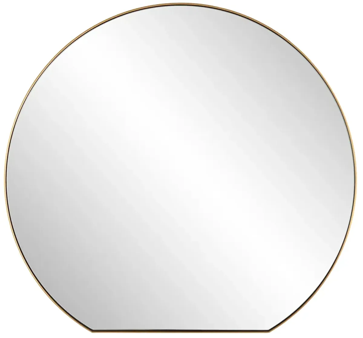 Cabell Small Brass Mirror