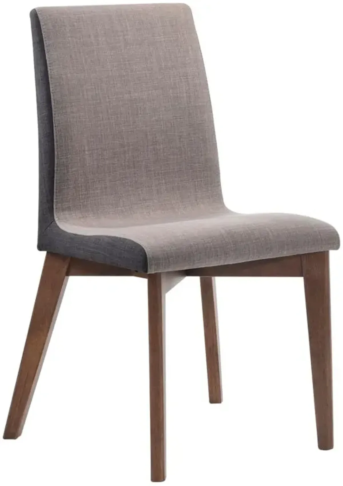 Redbridge 5-piece Dining Room Set Natural Walnut and Grey