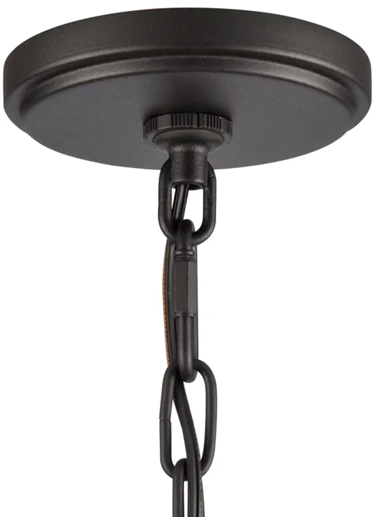 Neville 28'' Wide 8-Light Chandelier - Charcoal Black