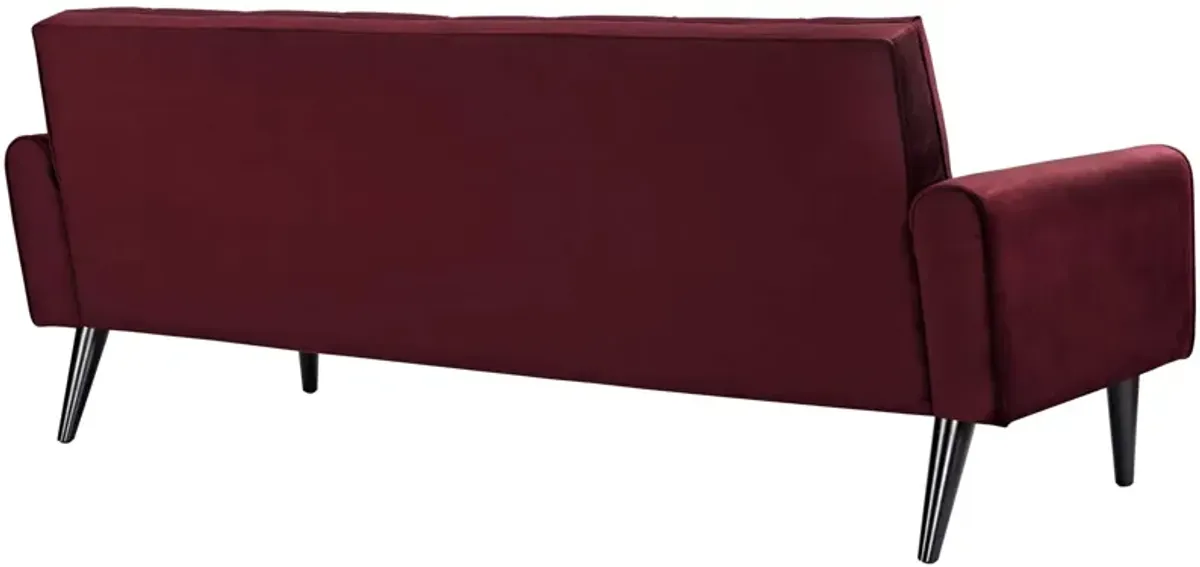 Delve Performance Velvet Sofa