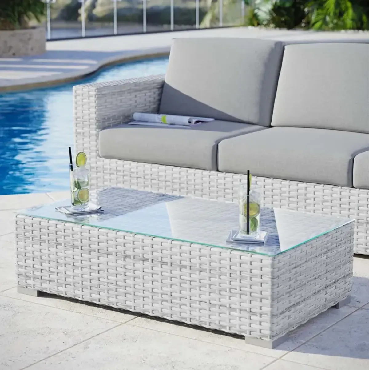 Convene Outdoor Patio Coffee Table