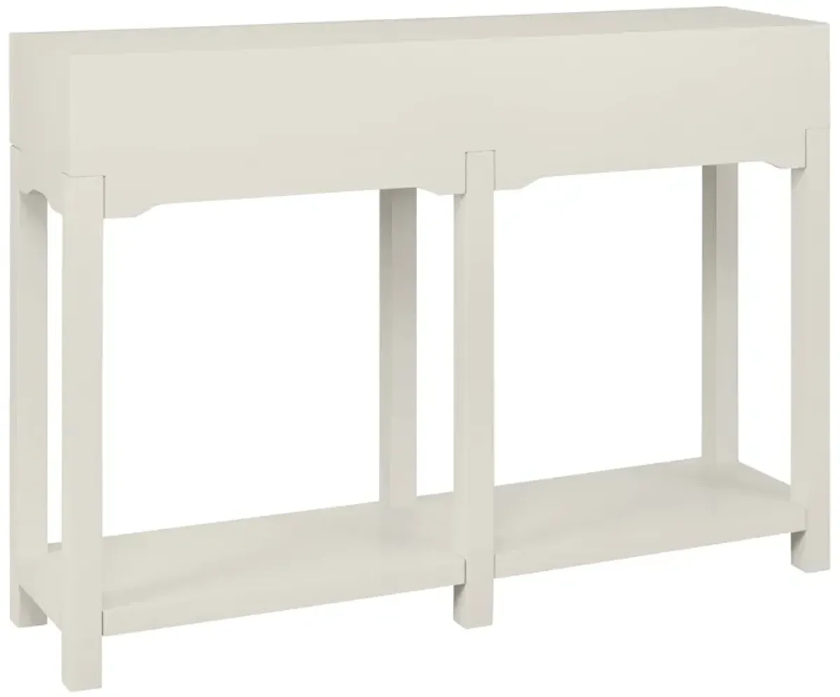 Sawyer Console Table - Shoji White