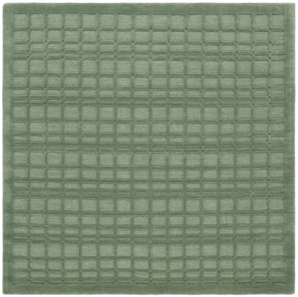 IMPRESSION 312 GREEN 6' x 6' Square Square Rug