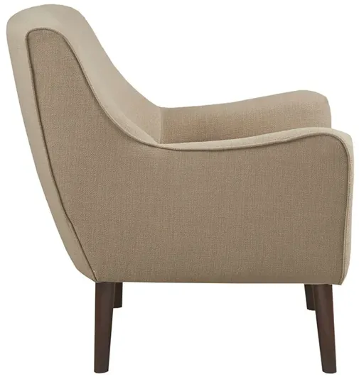 Madison Park Oxford Sand Mid-Century Accent Chair