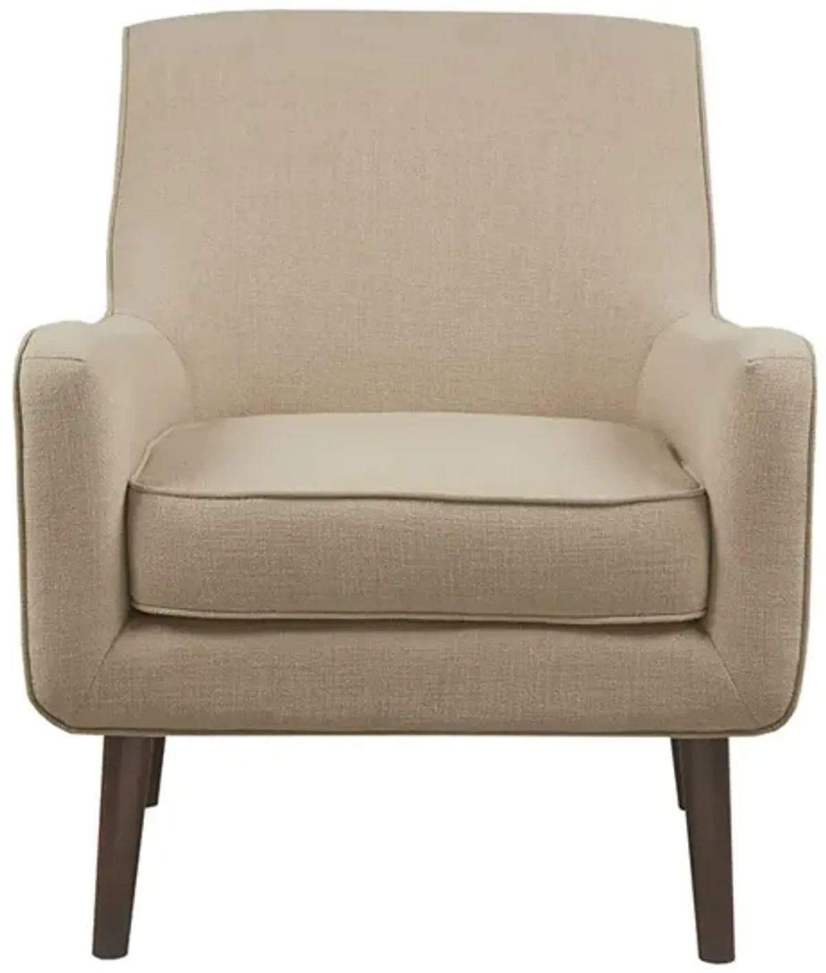 Madison Park Oxford Sand Mid-Century Accent Chair