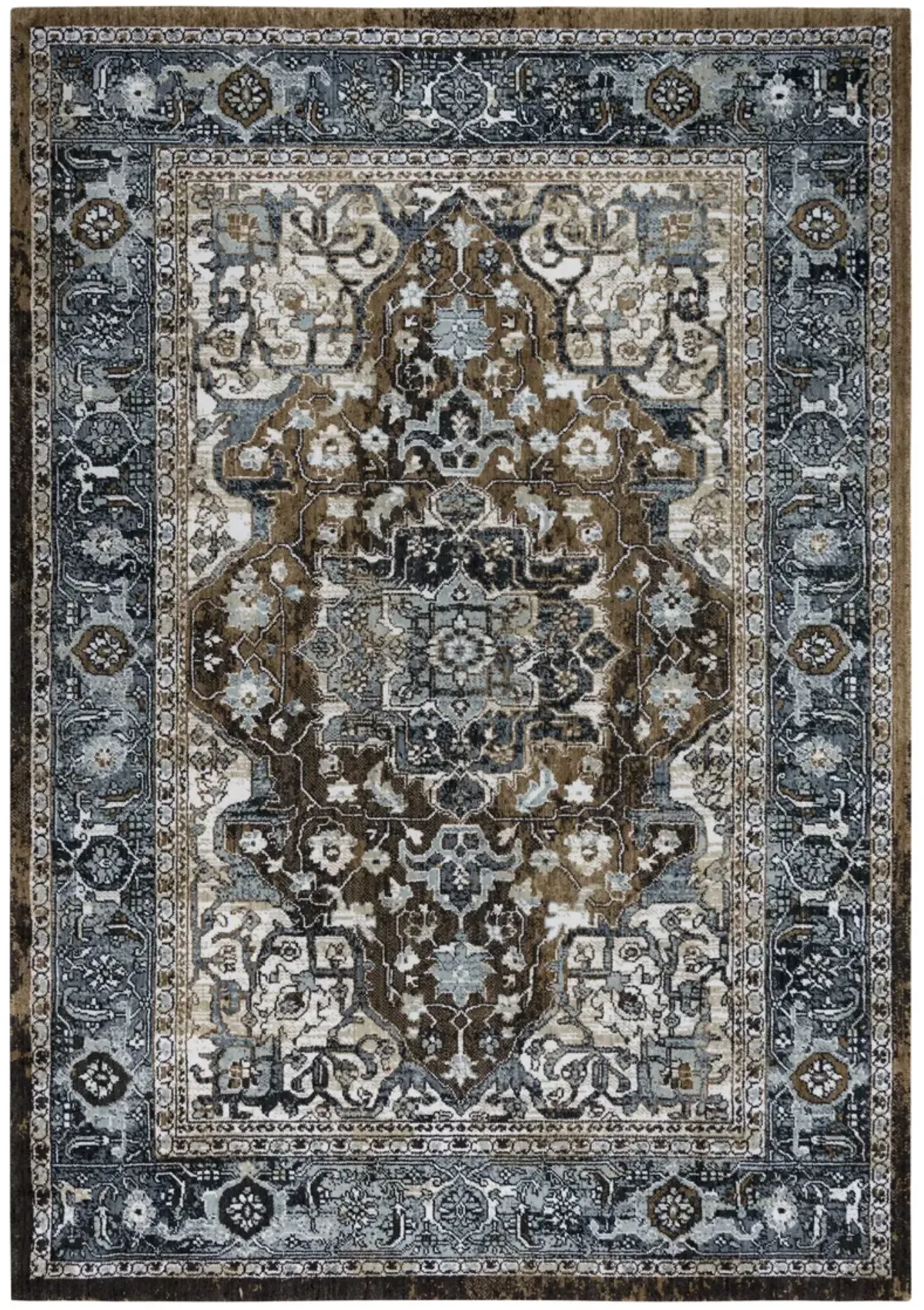 Elite Multi  Recycled Polyester 5'2" x 7'9" Rectangle Rug