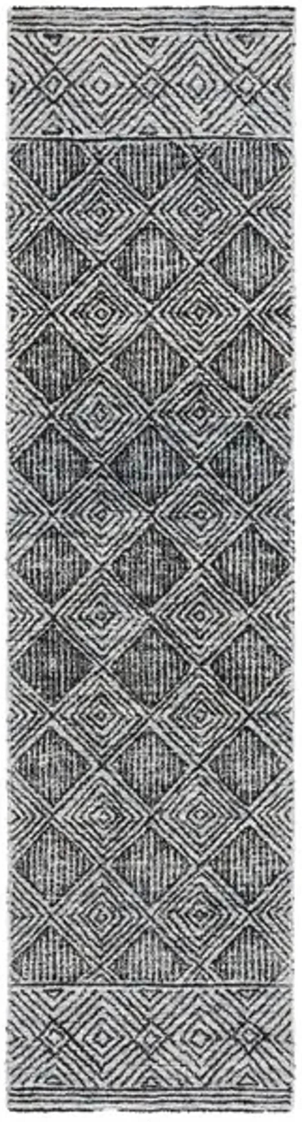 EBONY 204 2'-3' X 9' Runner Rug