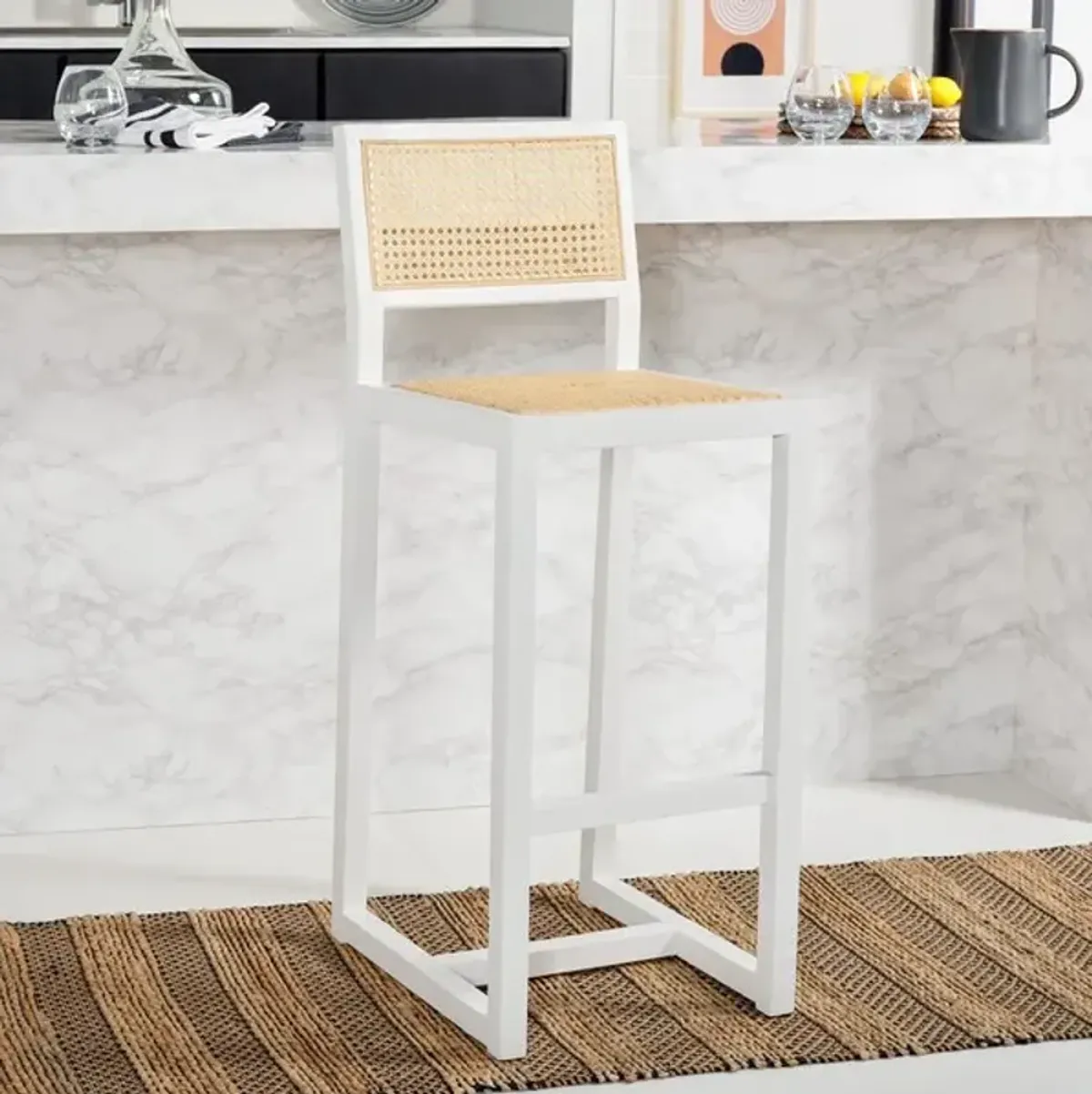 SEIKA RATTAN BAR STOOL