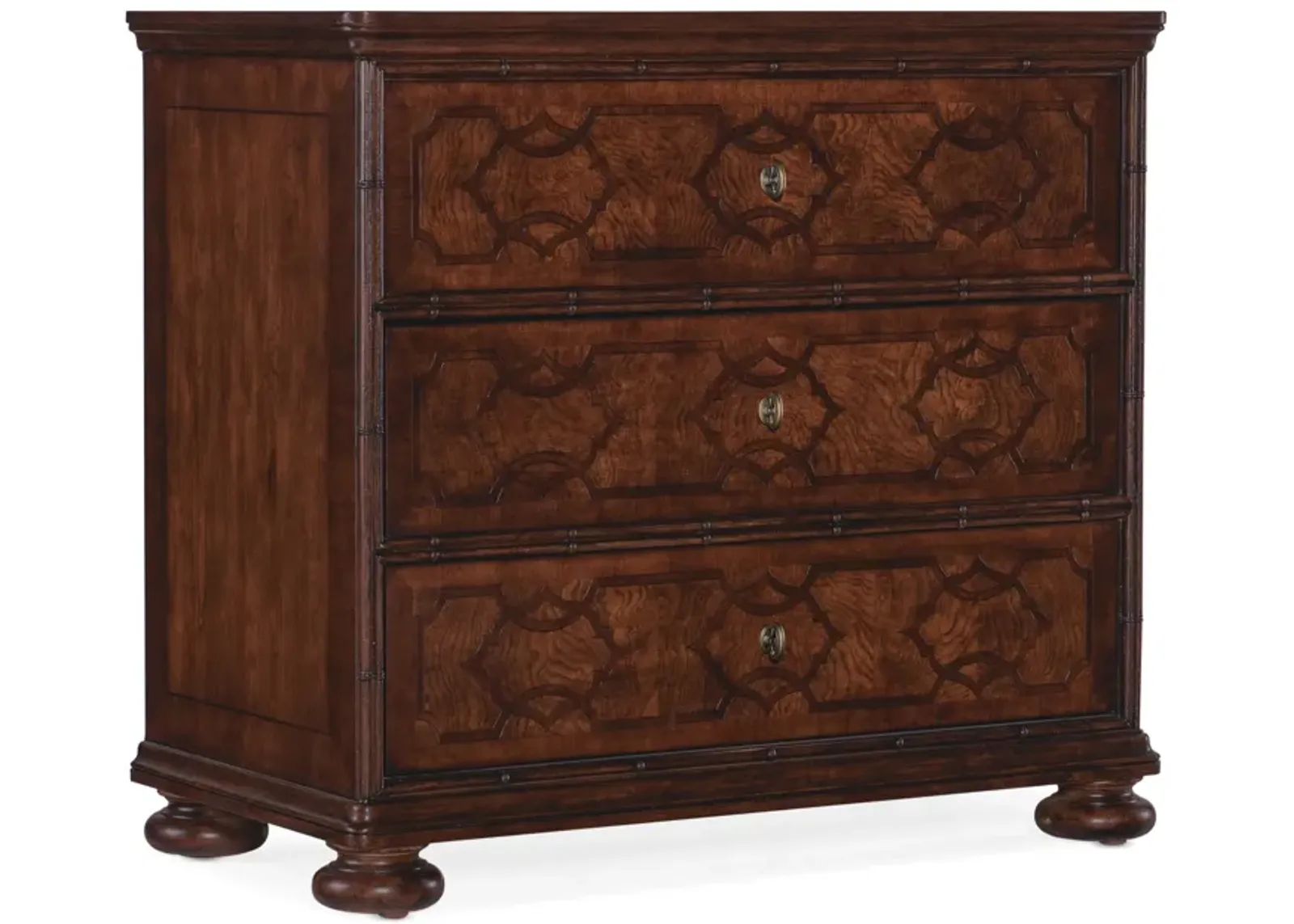 Charleston Three-Drawer Nightstand