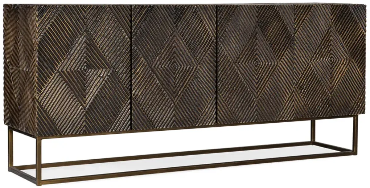 Melange Marcellus Four Door Credenza