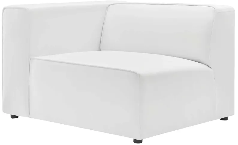 Mingle Vegan Leather 2-Piece Modular Loveseat