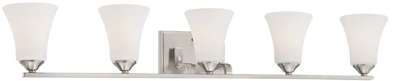 Treme 41" Wide 5-Light Vanity Light - Brushed Nickel