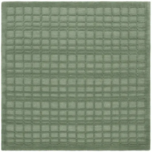 IMPRESSION 312 GREEN 6' x 6' Square Square Rug