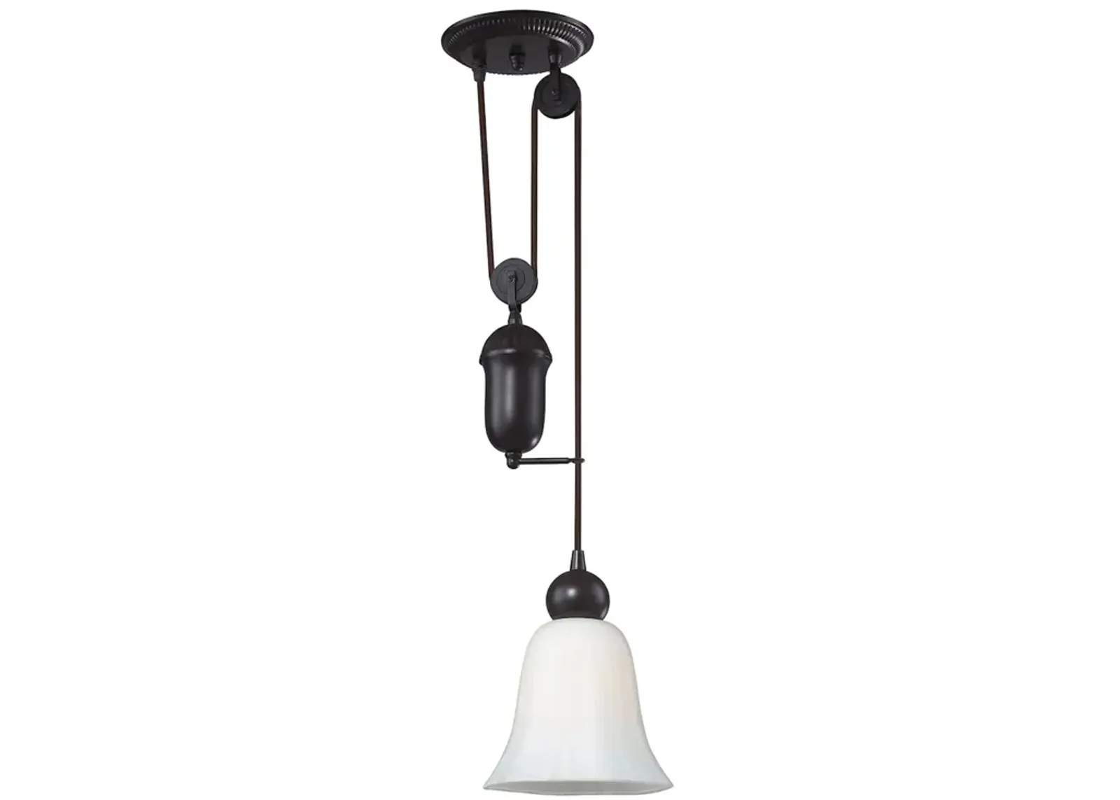 Farmhouse 7" Wide 1-Light Mini Pendant - Oiled Bronze