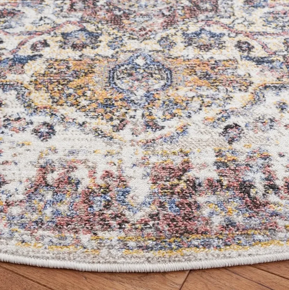 ASTORIA 402 Multi 6'-7' X 6'-7' Round Round Rug