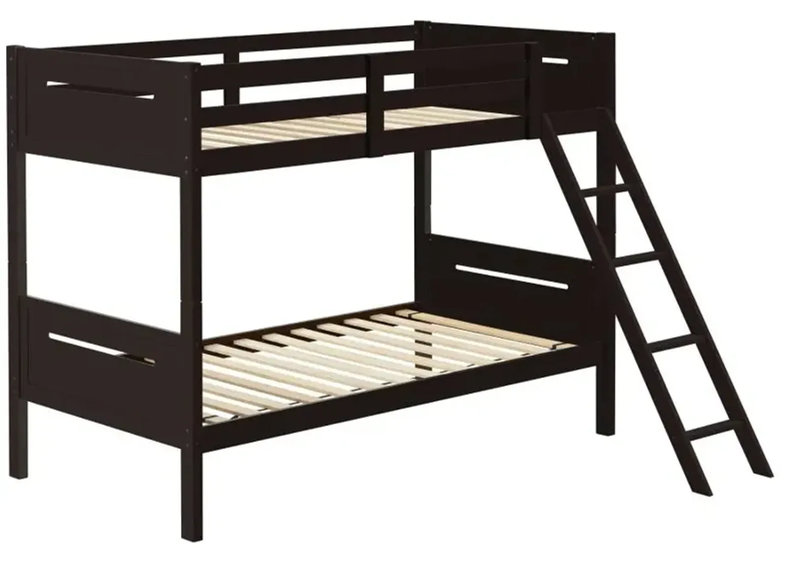 Littleton Twin Over Twin Bunk Bed Espresso