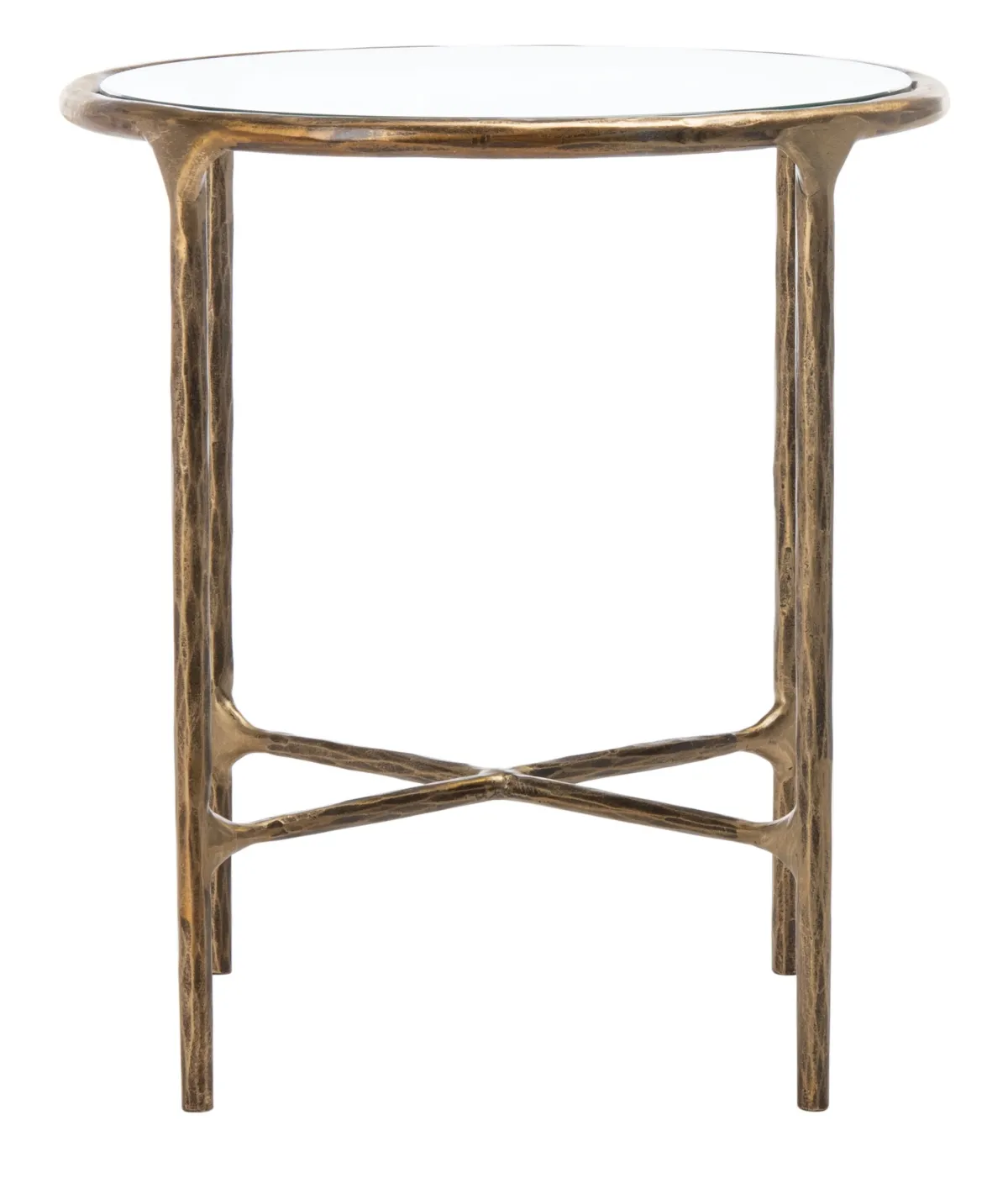 Jessa Metal Round End Table