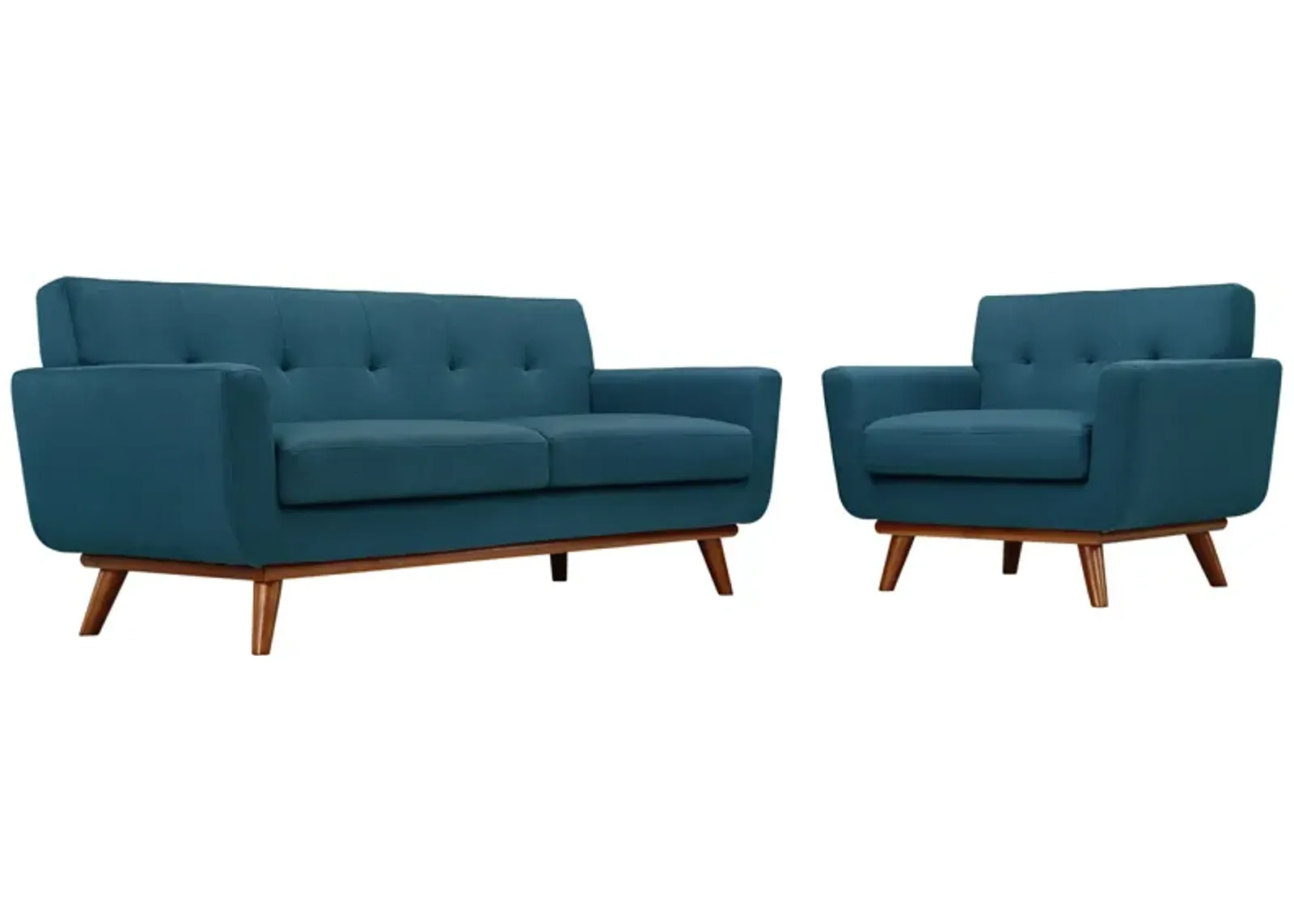 Engage Armchair and Loveseat Set of 2