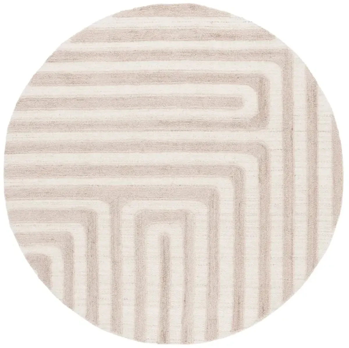 SOUTHAMPTON 303 BEIGE 6' x 6' Round Round Rug