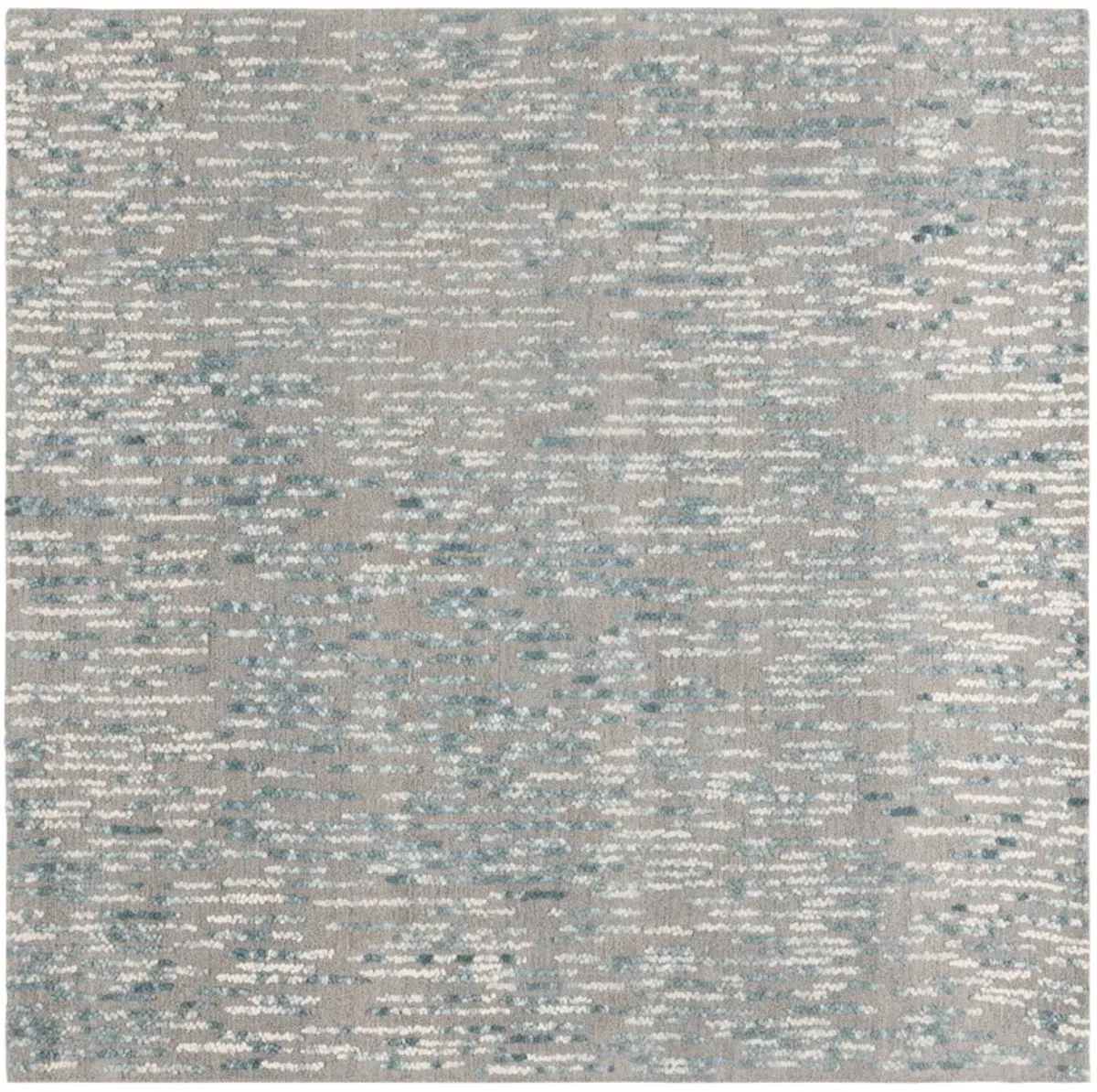 ABSTRACT Hand Tufted 6' x 6' Square area rug