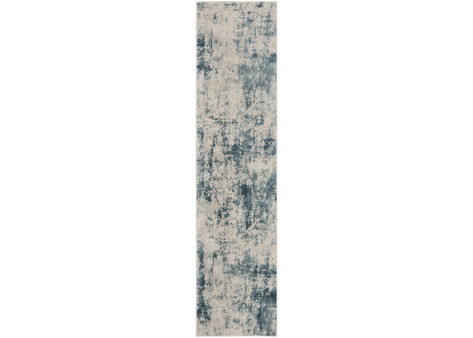 PRINCETON 716 BLUE  2' x 7' Runner Rug