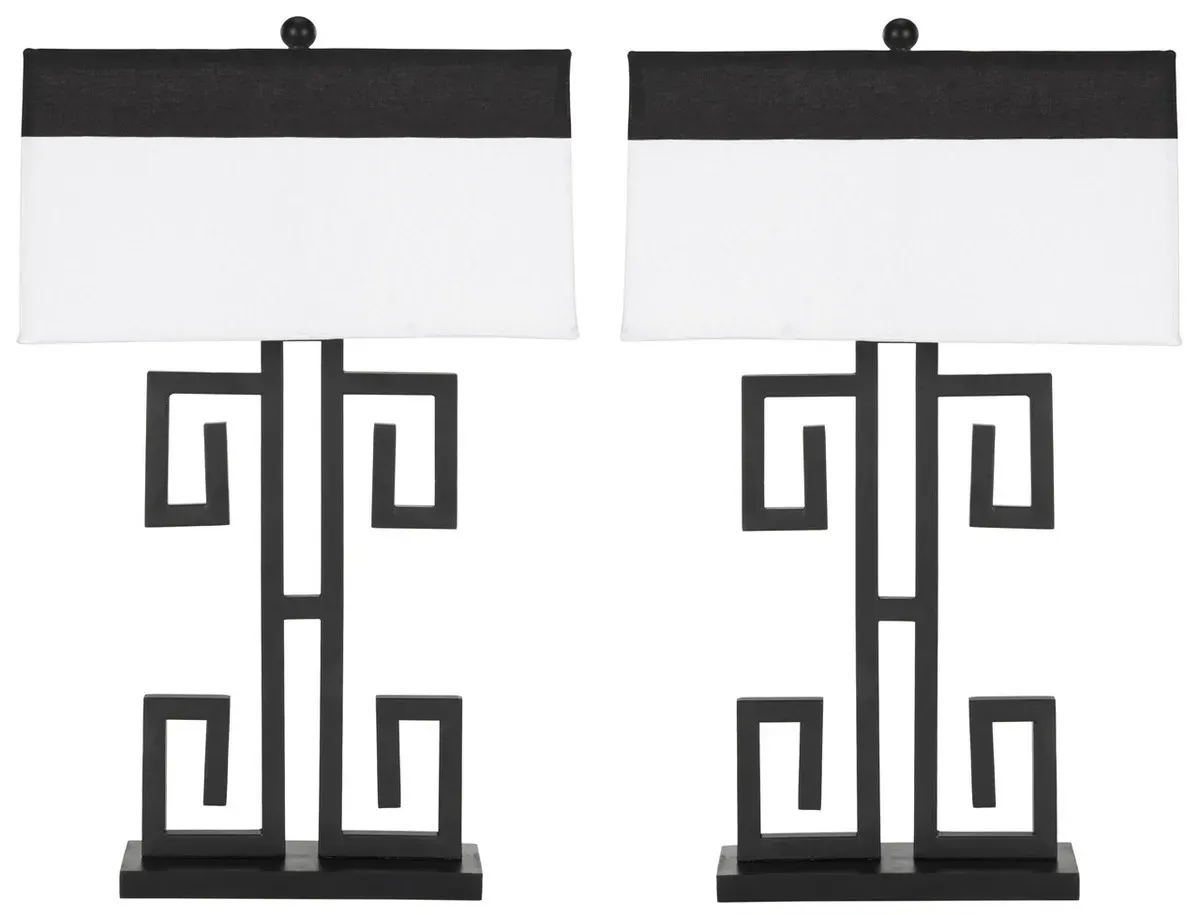 Greek 28-Inch H Key Table Lamp - Set of 2