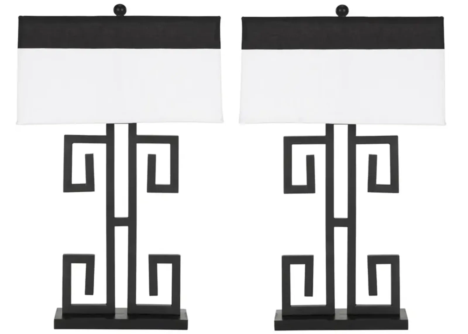 Greek 28-Inch H Key Table Lamp - Set of 2