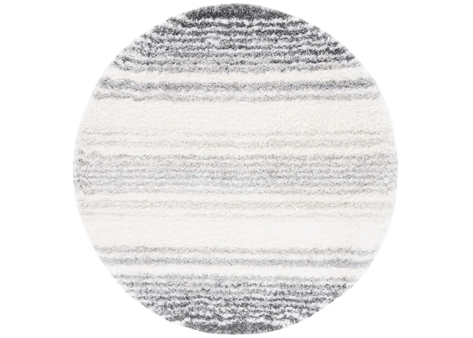 FONTANA SHAG Round Power Loomed 6'-7" X 6'-7" Round Rug