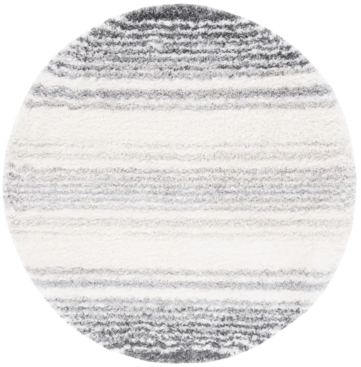 FONTANA SHAG Round Power Loomed 6'-7" X 6'-7" Round Rug