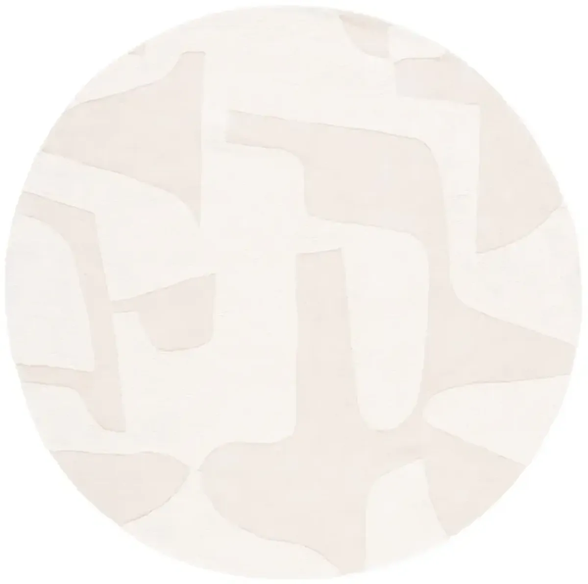 CASABLANCA 790 IVORY 8' x 8' Round Round Rug
