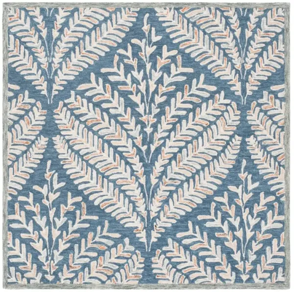 CAPRI 208 GREY  7' x 7' Square Square Rug