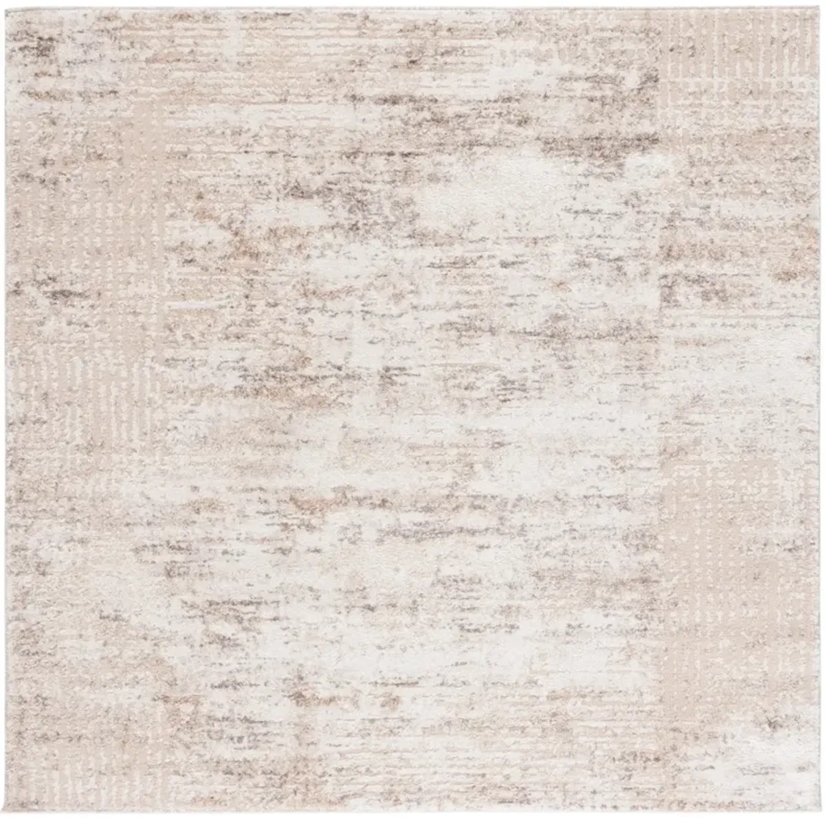 RAVINE SHAG 356 BEIGE  6'-7' x 6'-7' Square Square Rug