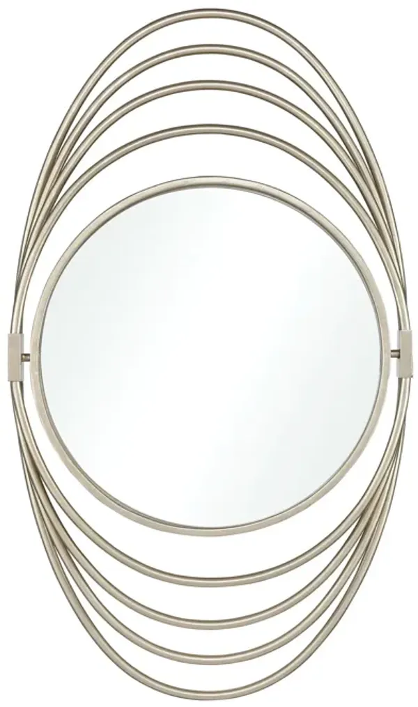 Chrysler III Mirror in Silver