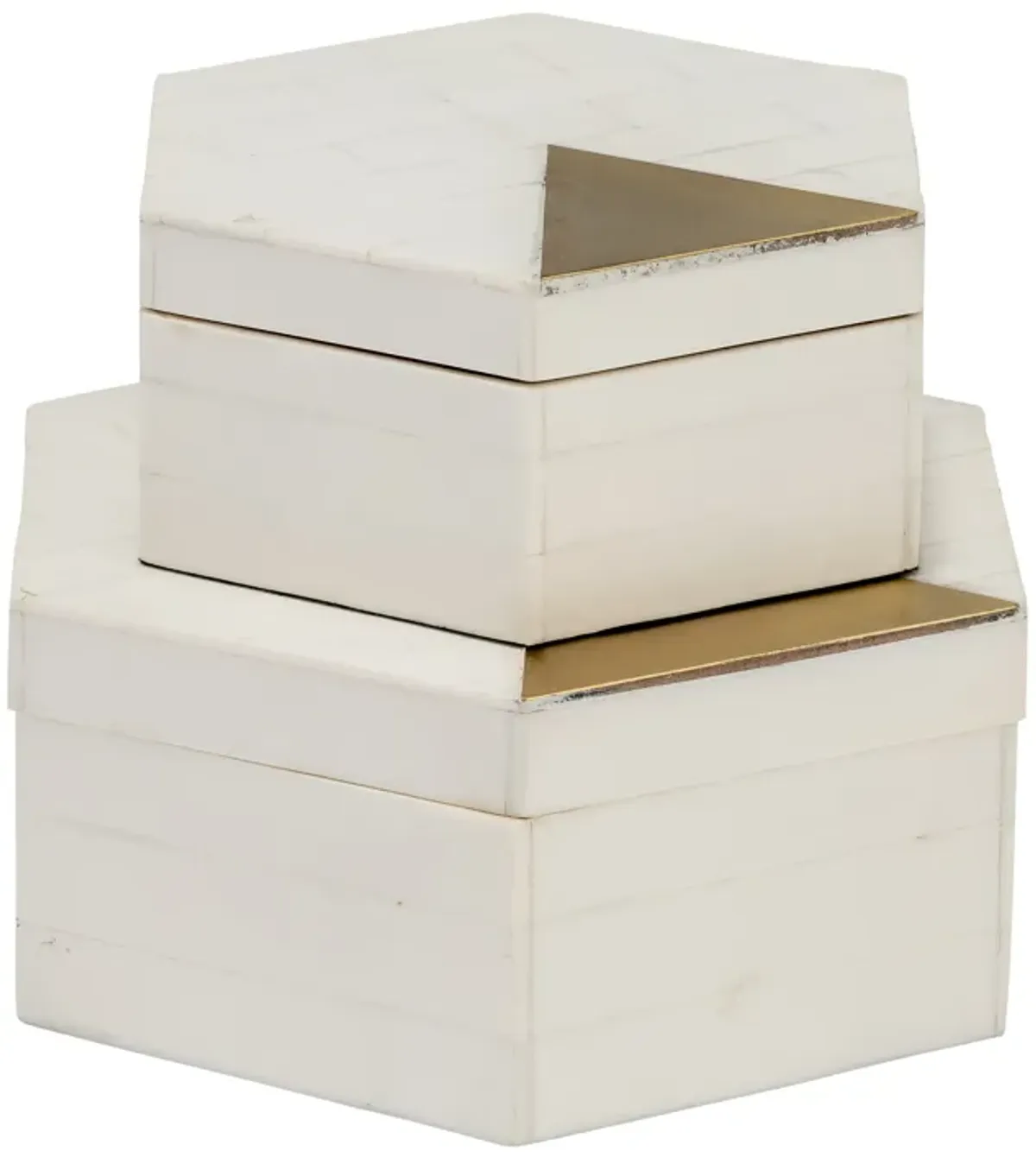  Hexagon Boxes - Set of 2