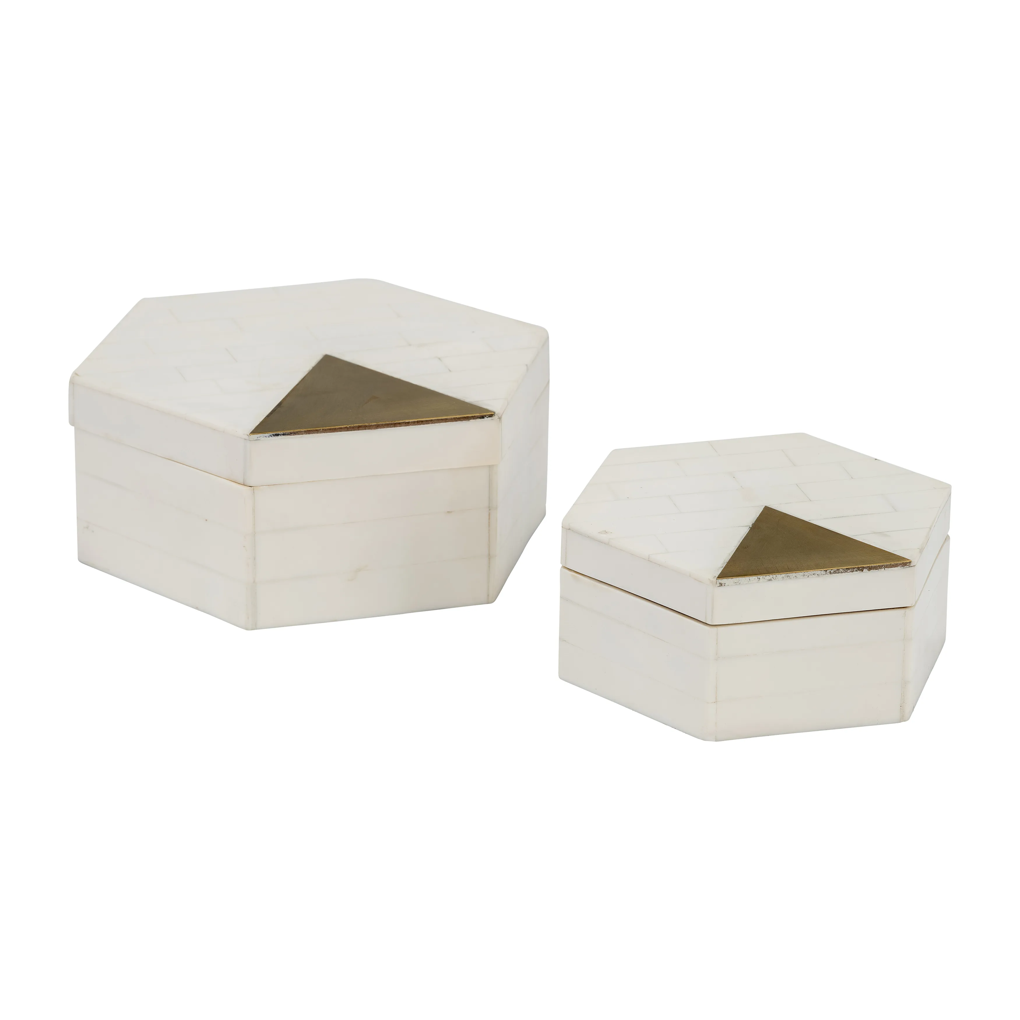  Hexagon Boxes - Set of 2