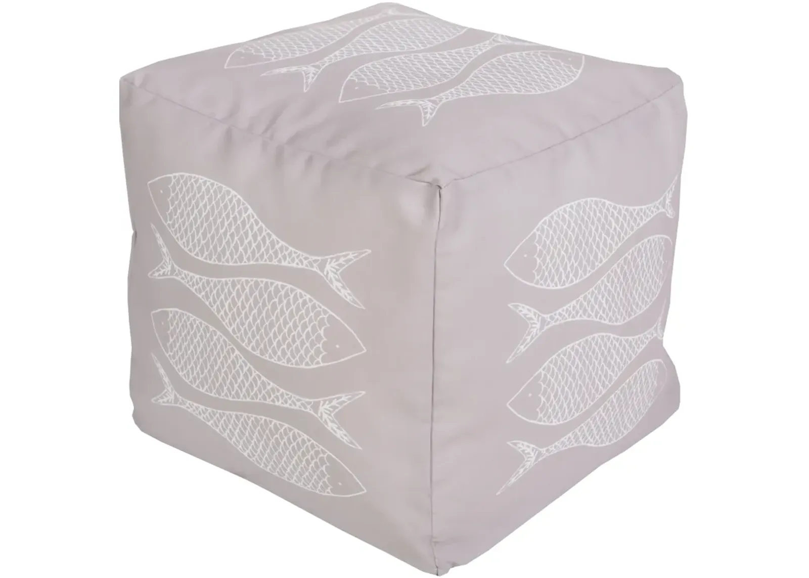 Rain POUF-280 18"H x 18"W x 18"D Pouf