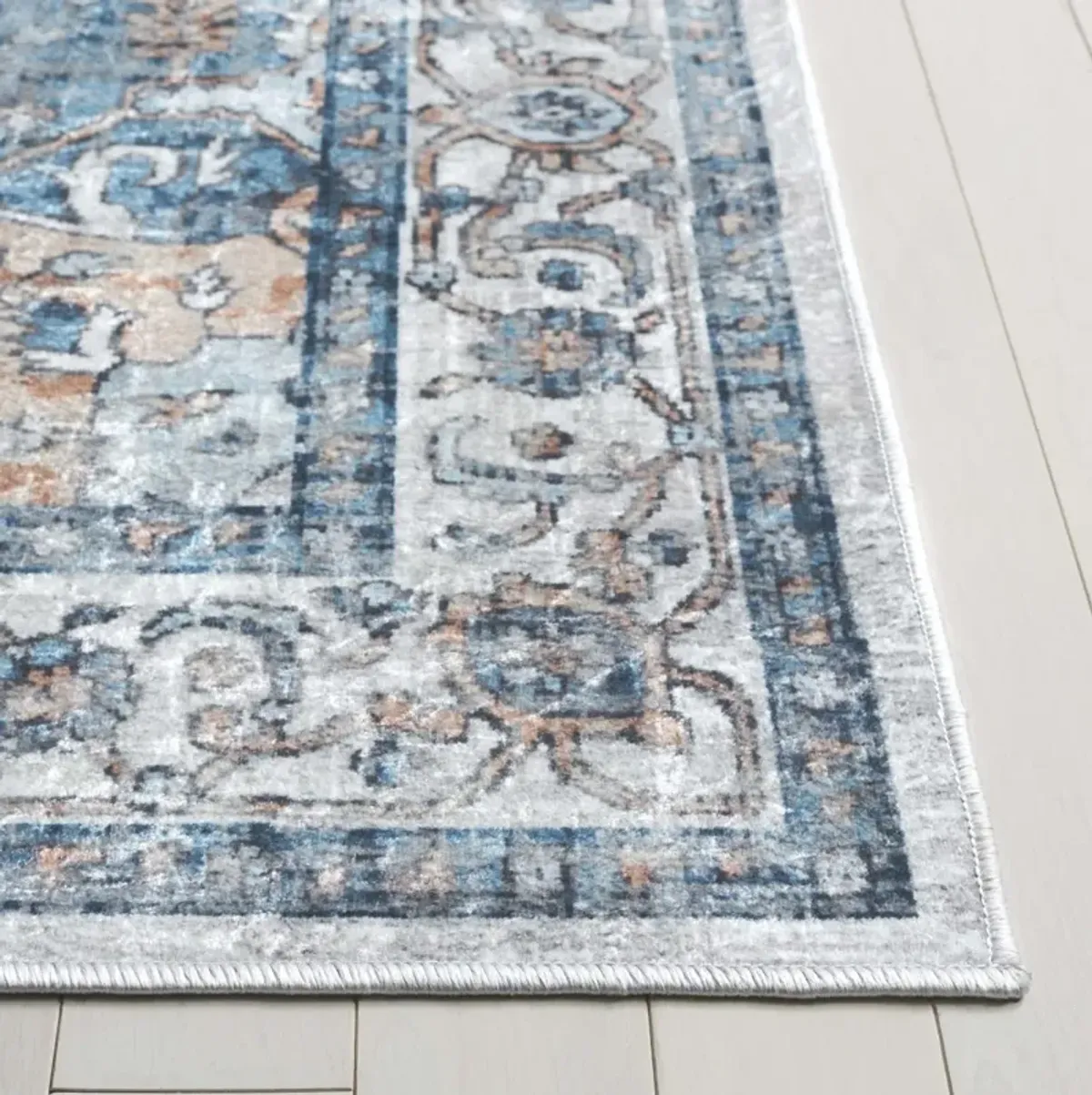 ORLANDO 760 BLUE  9' x 12' Large Rectangle Rug